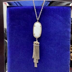Kendra Scott white necklace
